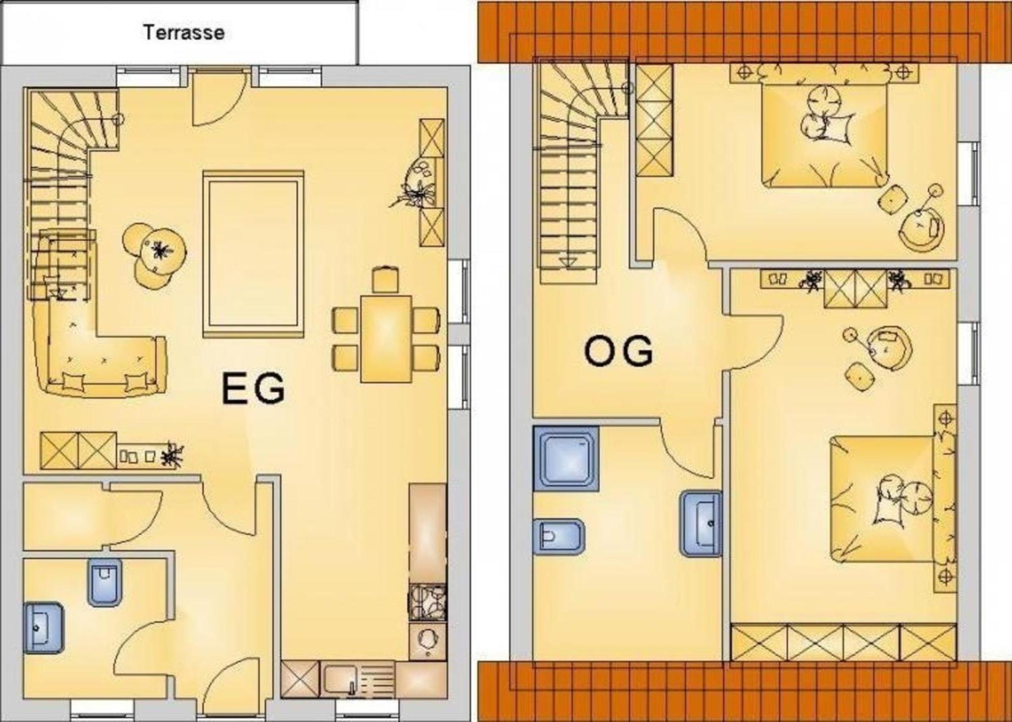 Ferienhaus Nr 32, Typ A, Ferienanlage Blauvogel, Hasselfelde, Harz Exteriör bild